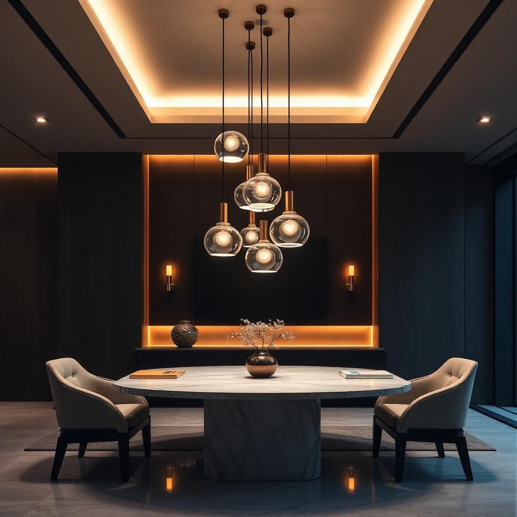 Avante Style lighting installation
