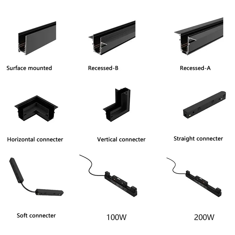 Magnetic Track Lights - Image 1